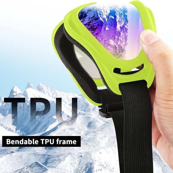Snowboard Goggles 2pcs SET - Picture 4 of 5